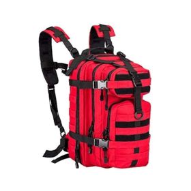 Tactical Bag for Outdoor Hiking Camping Travel (Color: Red)